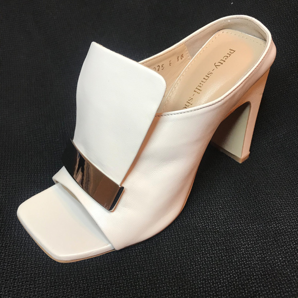 New Pretty Small shoes HAND-MADE FASSO - mule - Picture 2 of 9